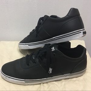 Leather Polo Sneakers